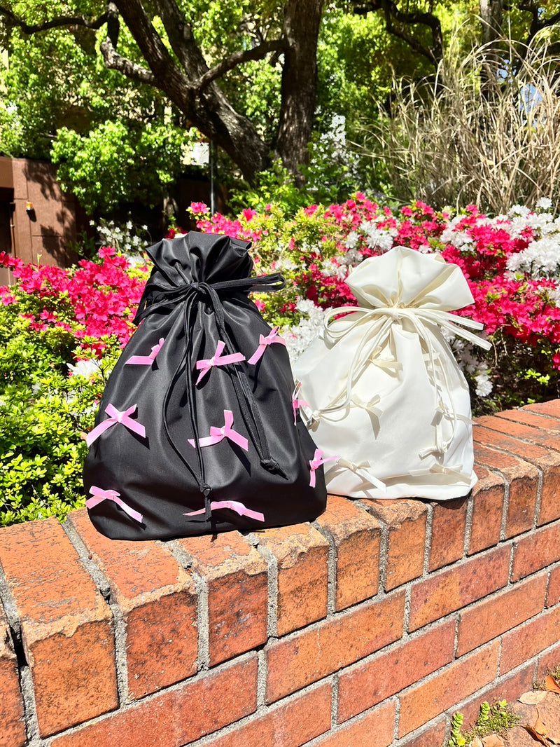《即納》many ribbon tote bag